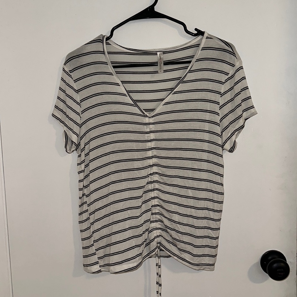 Love ❤️ Charm stripped blouse